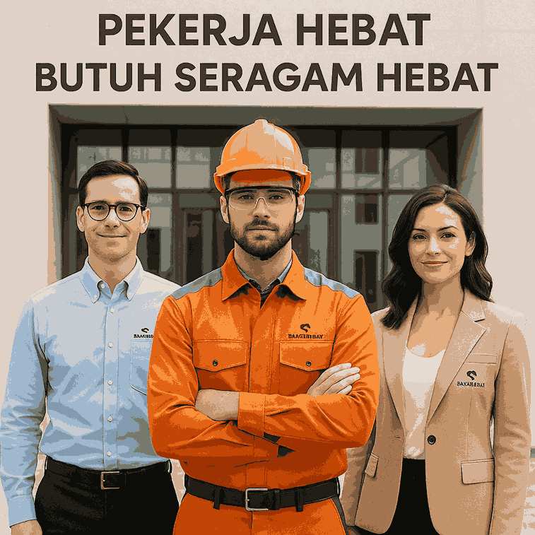 Pekerja Hebat Butuh Seragam kerja Hebat